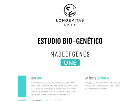 Longevitas Labs y Made of Genes presentan el innovador Estudio Bio-Genético Personalizado que revoluciona el campo de la salud y la suplementación a la medida 22